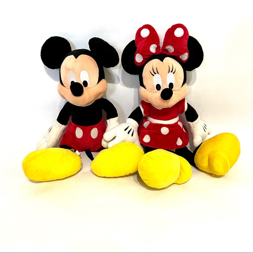 Disney Parks Authentic Mickey & Minnie Mouse Plush